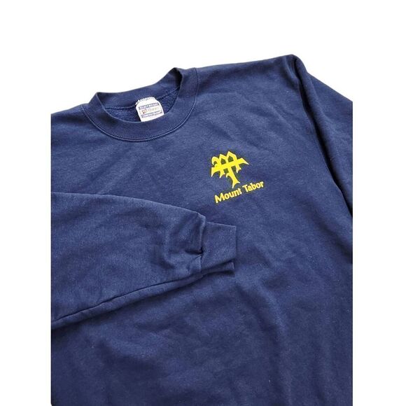 Mount Tabor Marching Spartans High-school Football sweatshirt Men's Medium Hanes - Picture 2 of 9